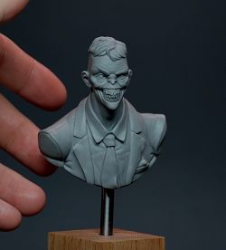 Zombie Broker (Traditional sculpture)