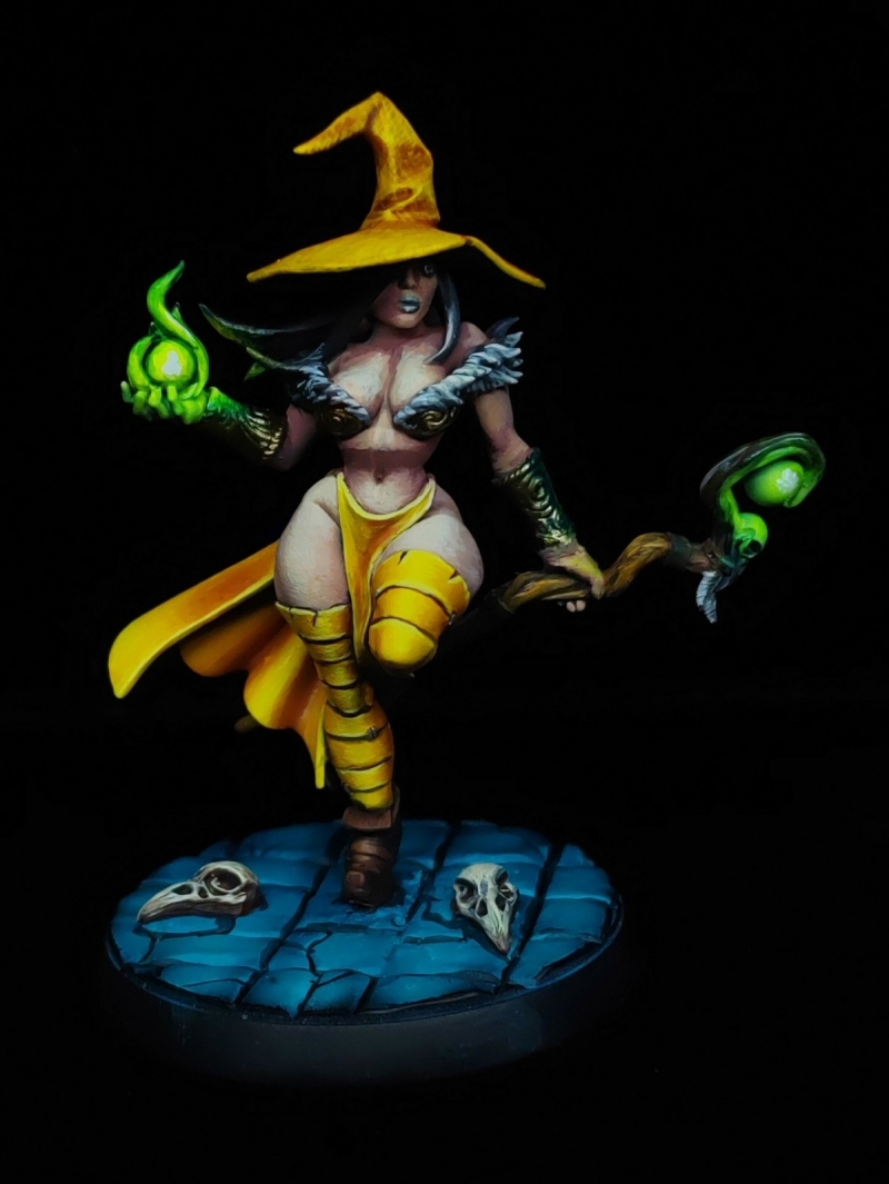 Yellow witch