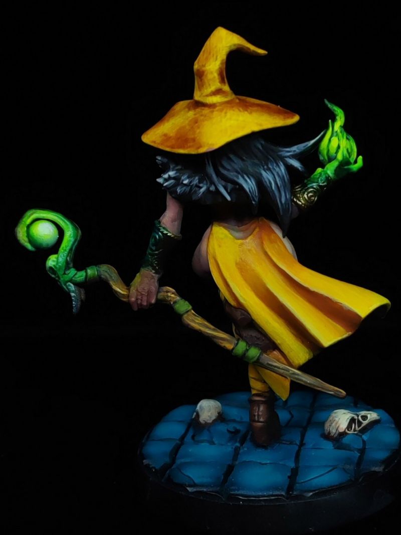 Yellow witch