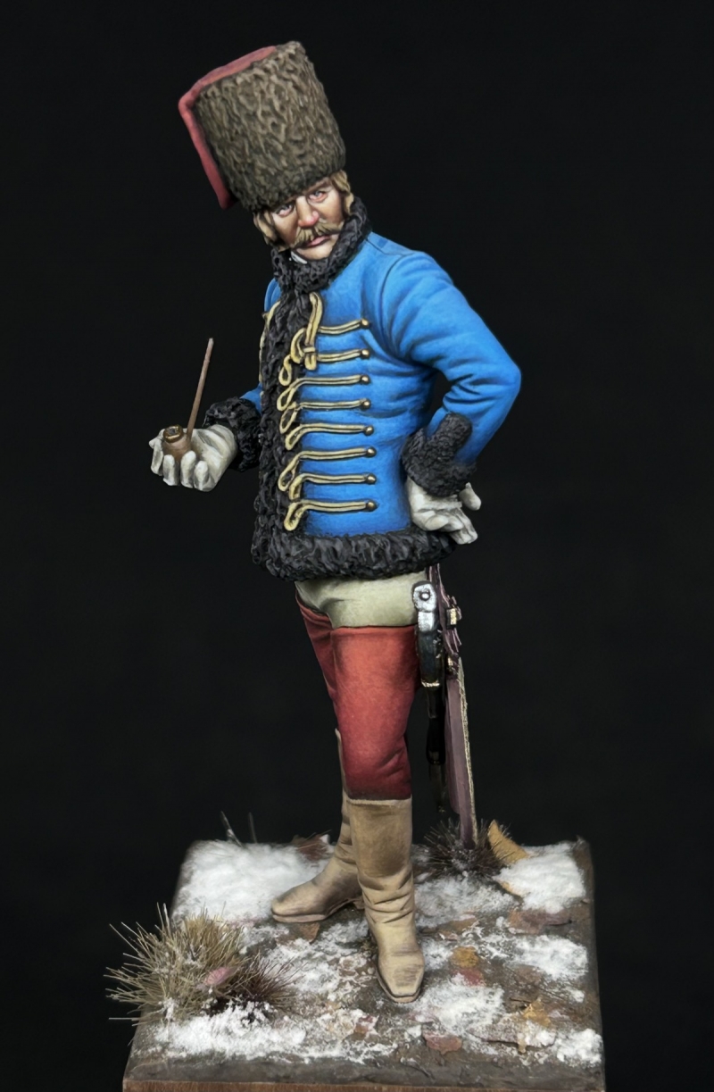 Hungarian hussar from Maria Theresa’s army