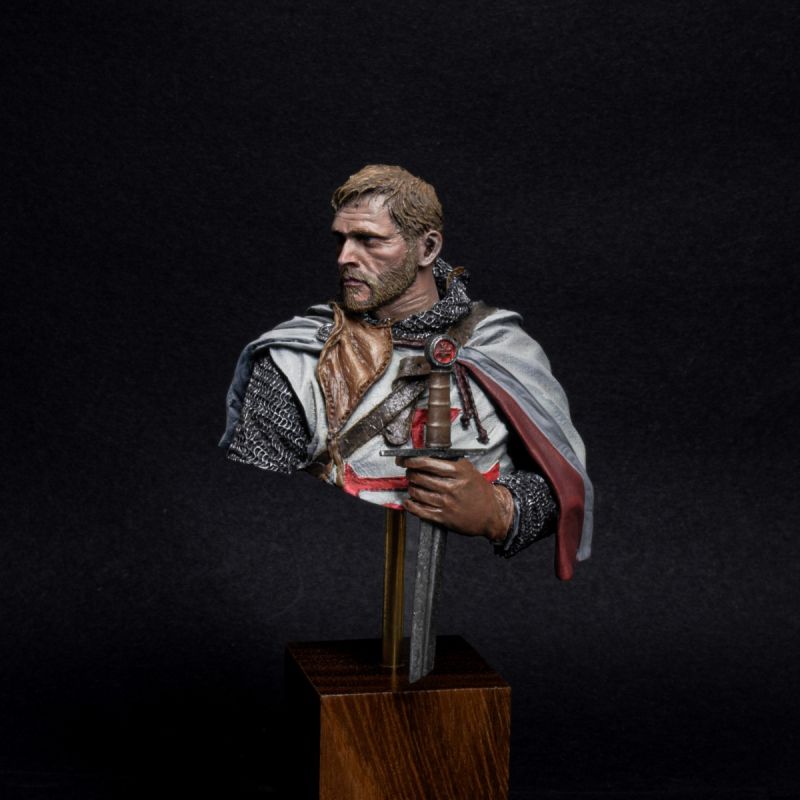 1/10 Templar Knight Bust
