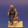 Tamiya Oldy Africa Corp Infantryman, dated 1971 - I had a Great Time Painting This Fellow