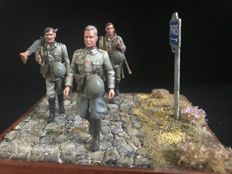 German Infantry Walking Set 2 by Andrea Miniatures