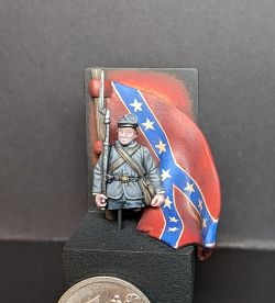 Confederate bust 32mm