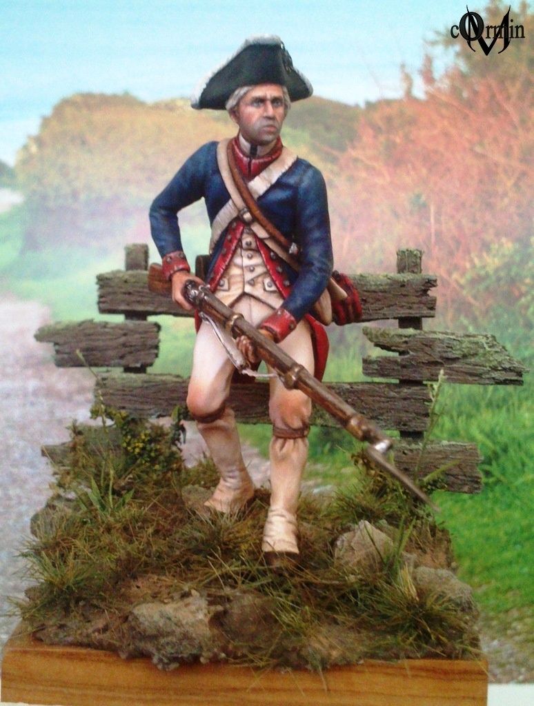 US Revolutionary Infantryman, 1780