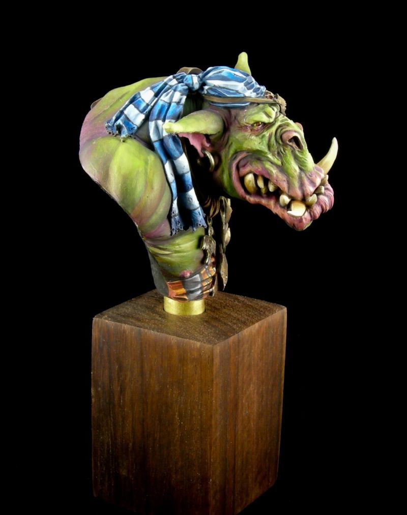 Morko - Orc Pirate Bust