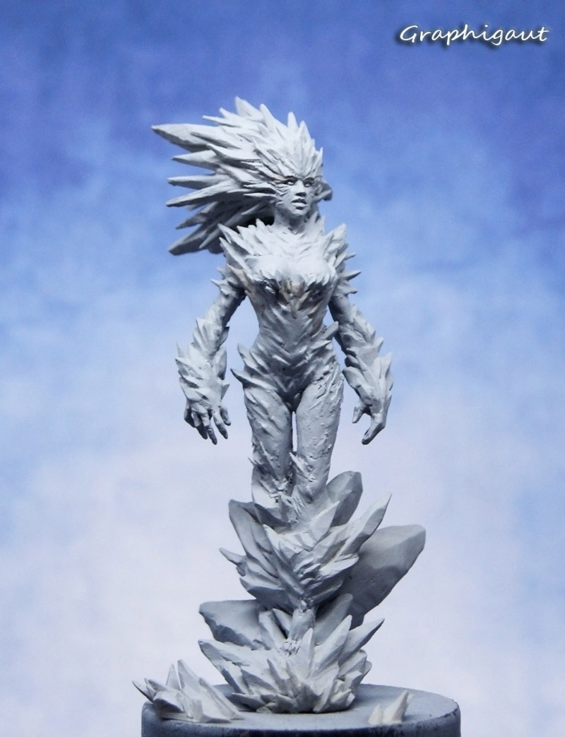 Skädi, the ice Godess, 54mm