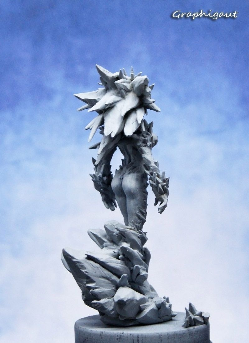 Skädi, the ice Godess, 54mm