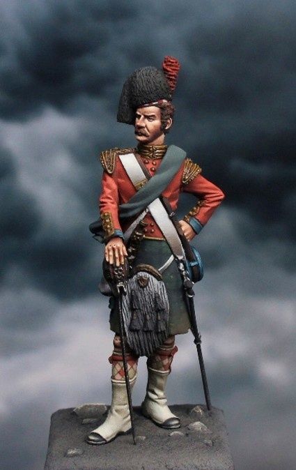 Officer, Grenadier Company, 42nd Highlanders 1854