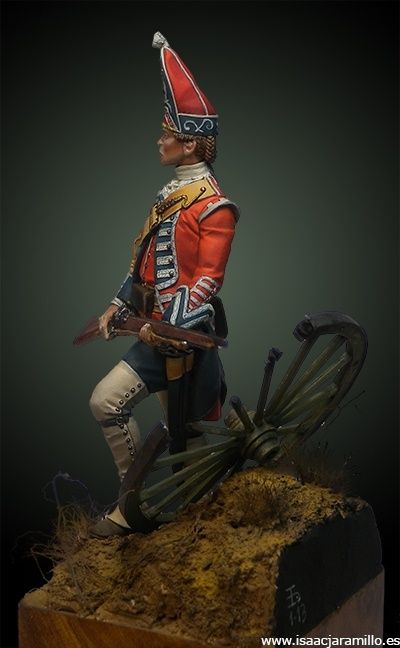 English Grenadier 18th Foot – 1751