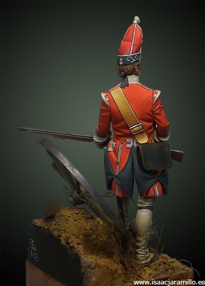 English Grenadier 18th Foot – 1751