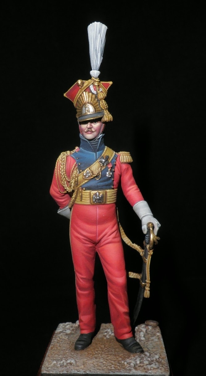 Official of the Red Lancers of the Guard 1813