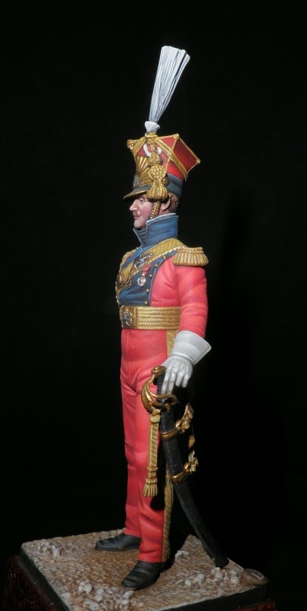 Official of the Red Lancers of the Guard 1813