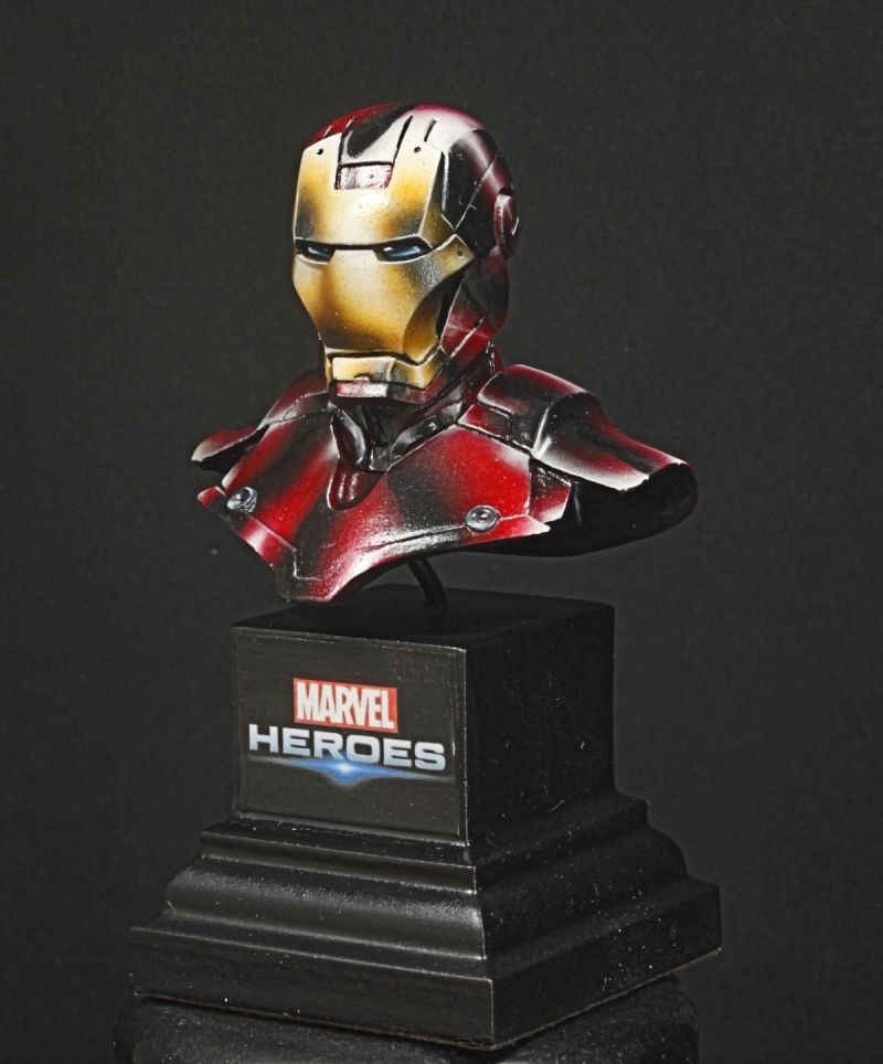 Bust Iron Man Knight Model