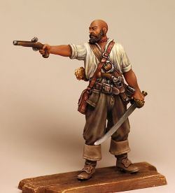 The pirate with the pistol, 1660-80