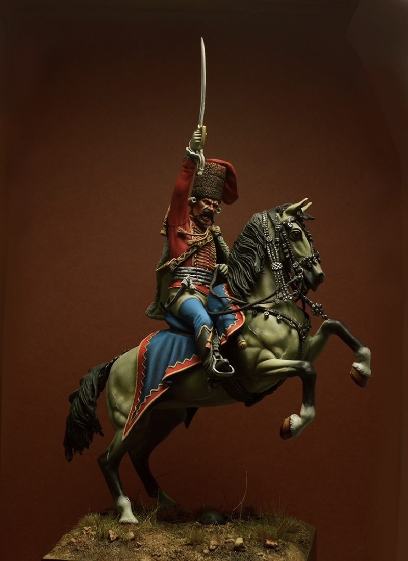 Prussian Officer from the 2-nd Regiment of Gussars 1762