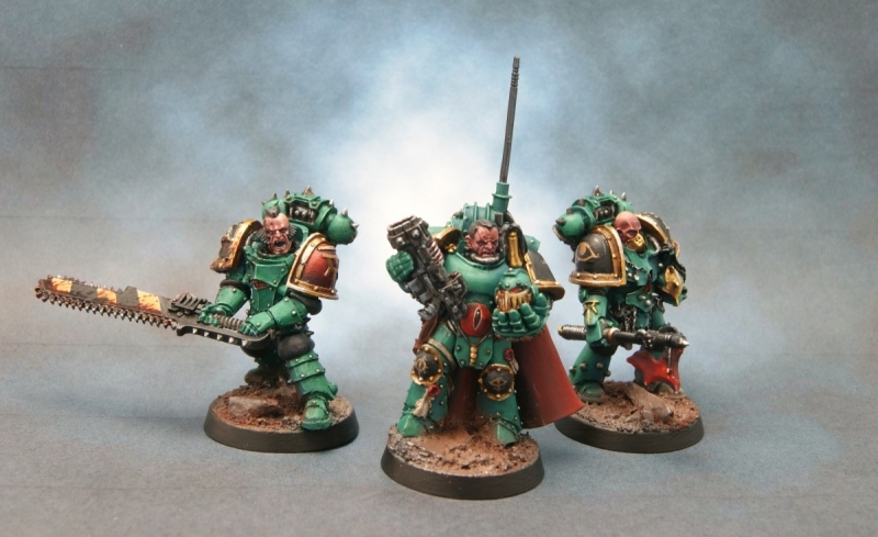 Gnostis Praeyd - Sons of Horus Commander with Command squad