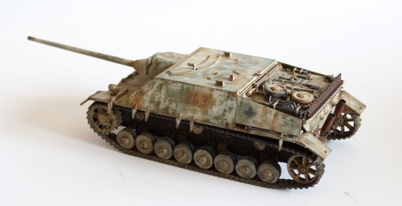 Build Tamiya Jagdpanzer IV/70 (V) Land Sd.Kfz.162/1