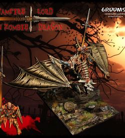 Vampire Lord on Zombie Dragon