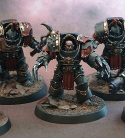 Squad Kruger - Justaerin Terminators of The Sons of Horus