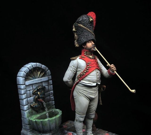 Dutch Grenadiers Officer, Imperial Guard, 1804-1812