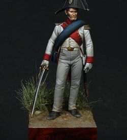 Officier, 3° Grenadiers de la Garde Imperiale –  1812 - 54 mm
