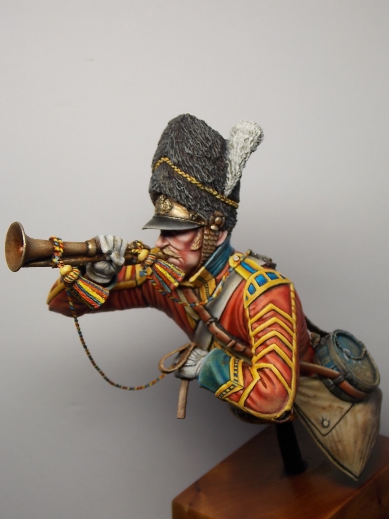 Scots Grey Trumpeter - Waterloo 1815