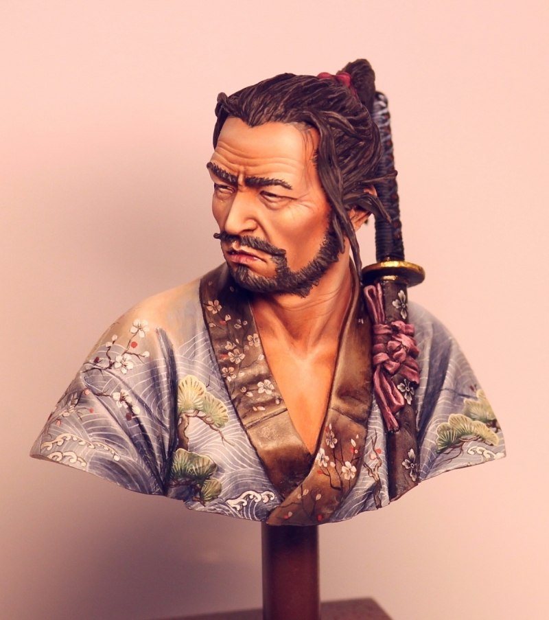 RONIN BUST (with birds №2)