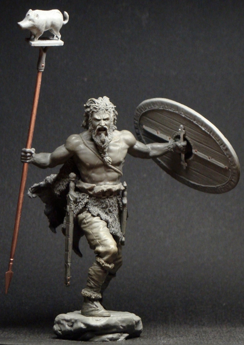 Celtic warrior 1st century b.c. (75mm)