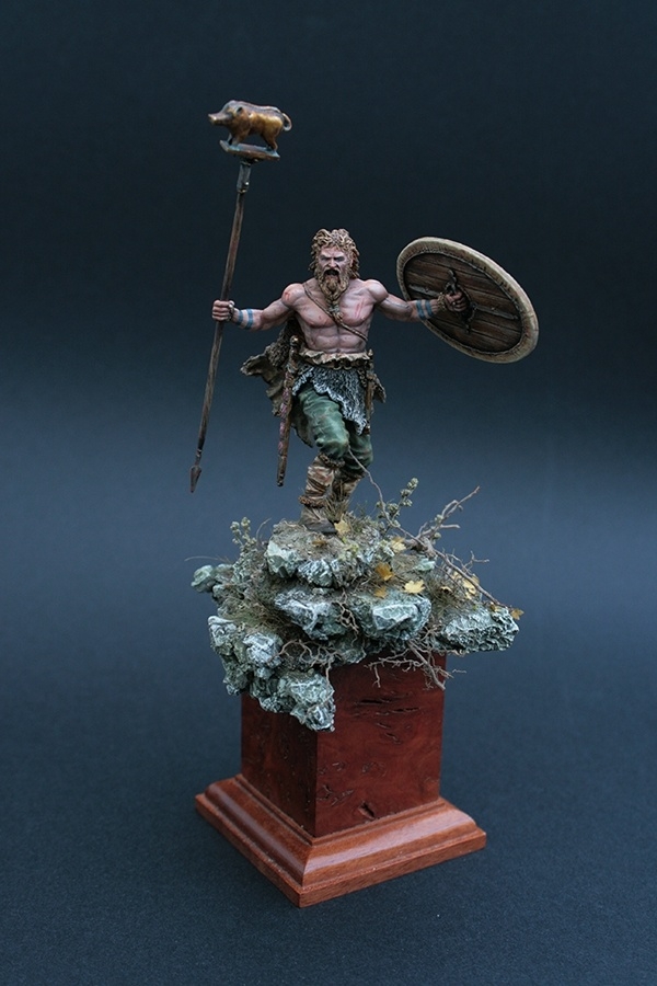 Celtic warrior 1st century b.c.