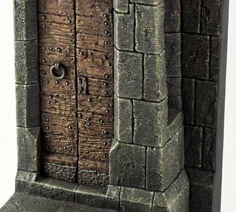 Medieval door 54mm