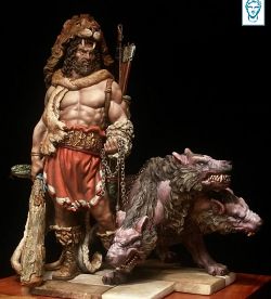 Herakles & Cerberus ( ALEXANDROS MODELS)