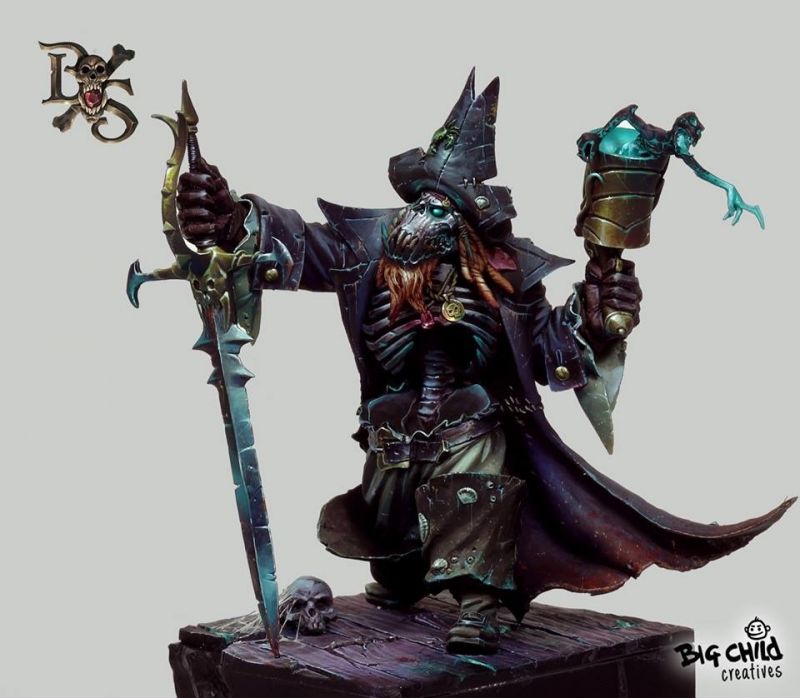 Albrokh, the undead ork pirate