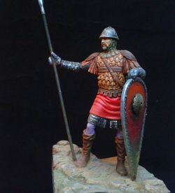 Byzantine infantryman, 1350