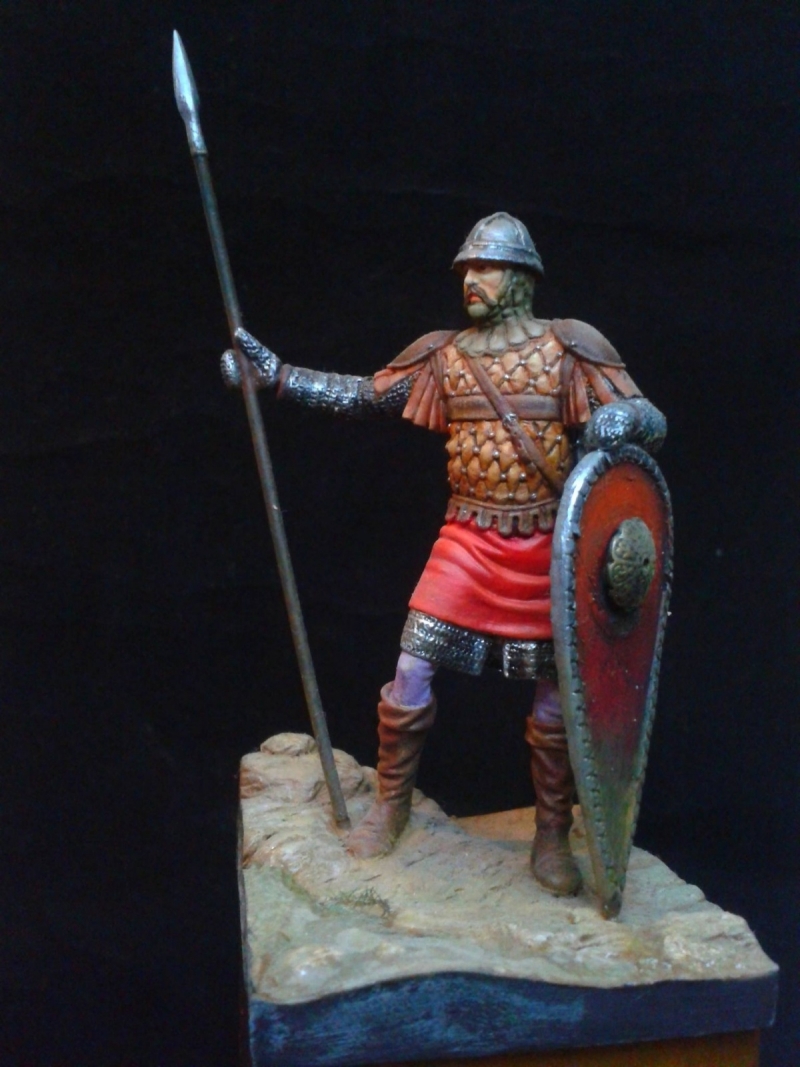 Byzantine infantryman, 1350