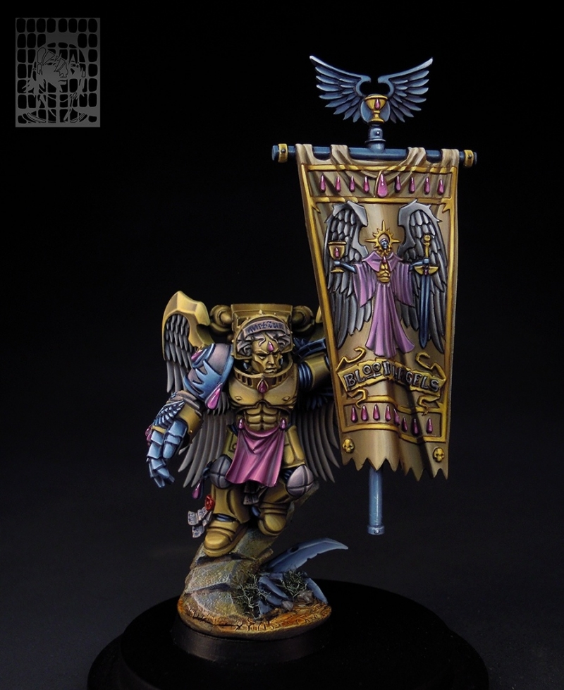 Sanguinary Guard with banner.
