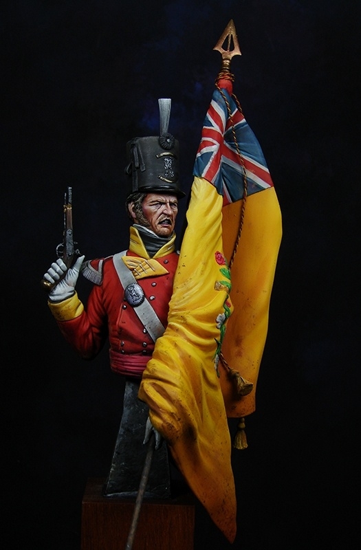 28th Foot Ensign Waterloo