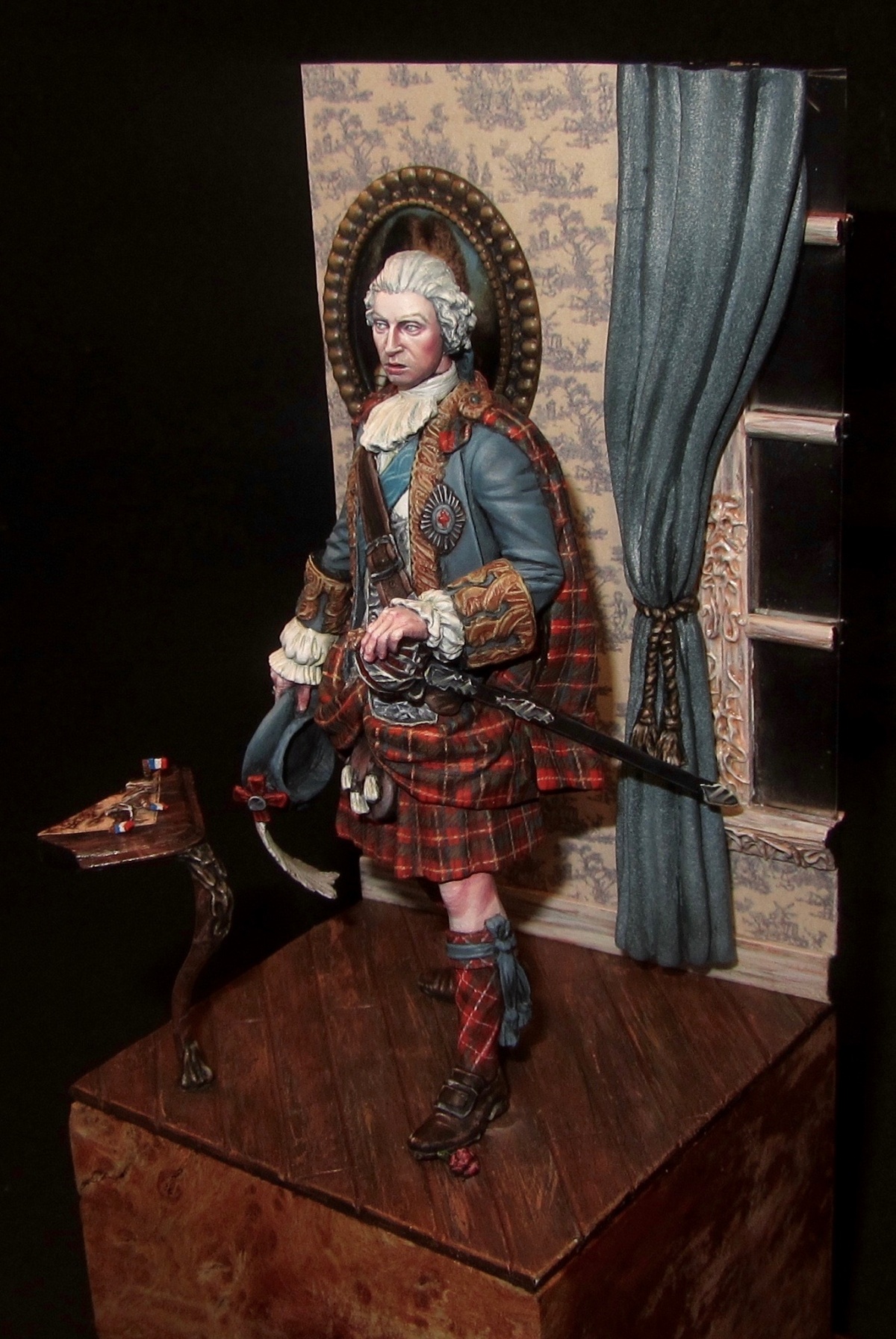 Bonnie Prince Charlie by Aythami Alonso Torrent  Putty  Paint