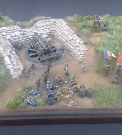 “All quite on the southern front” ACW Coastal Defence Emplacement 1/72