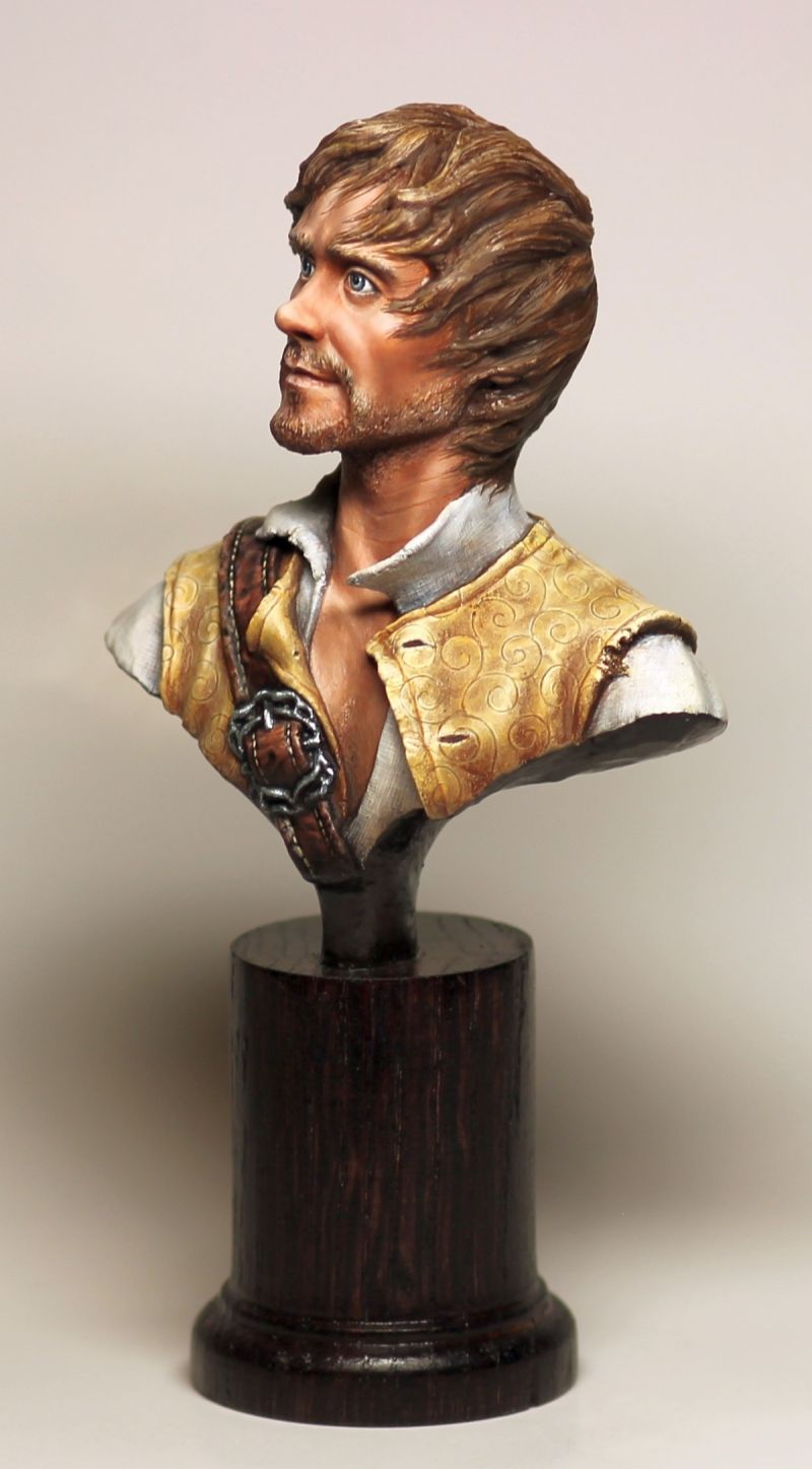 Wind of wanderings  (bust sculpted & painted by me)