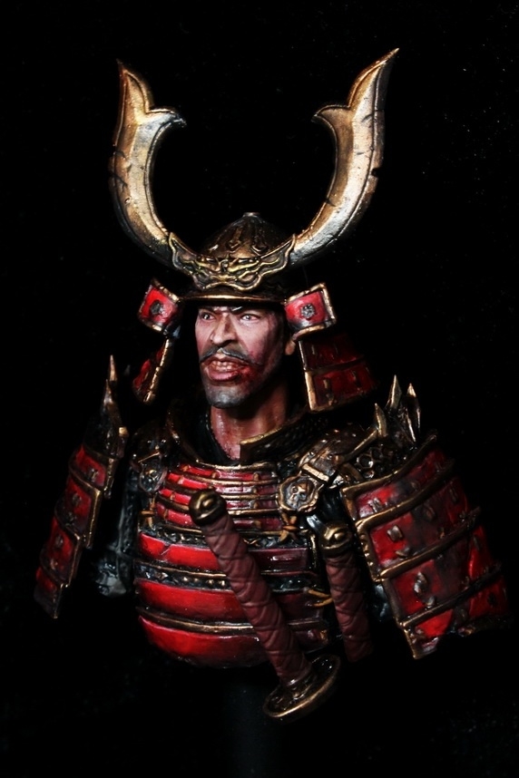 Samurai bust