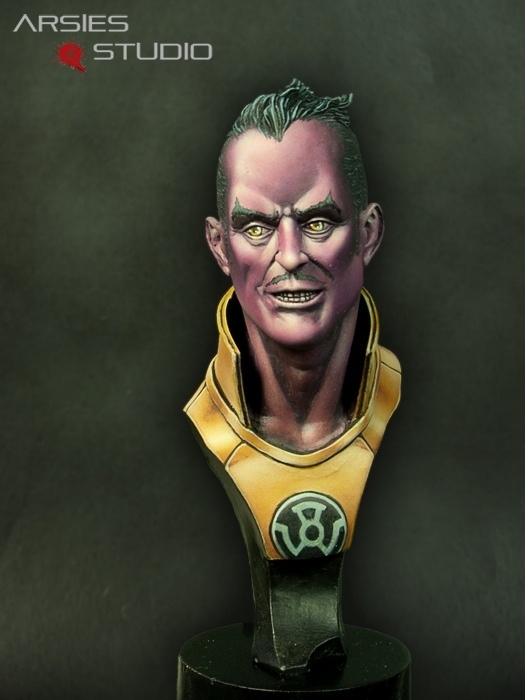 Sinestro, the Yellow Lantern (Anonymous bust)