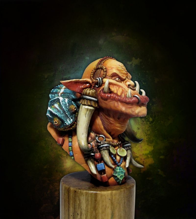 ORMIACH - ORc bust from Figone