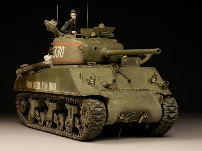 Soviet Sherman M4A2 76, Torgau, Germany, May 1945