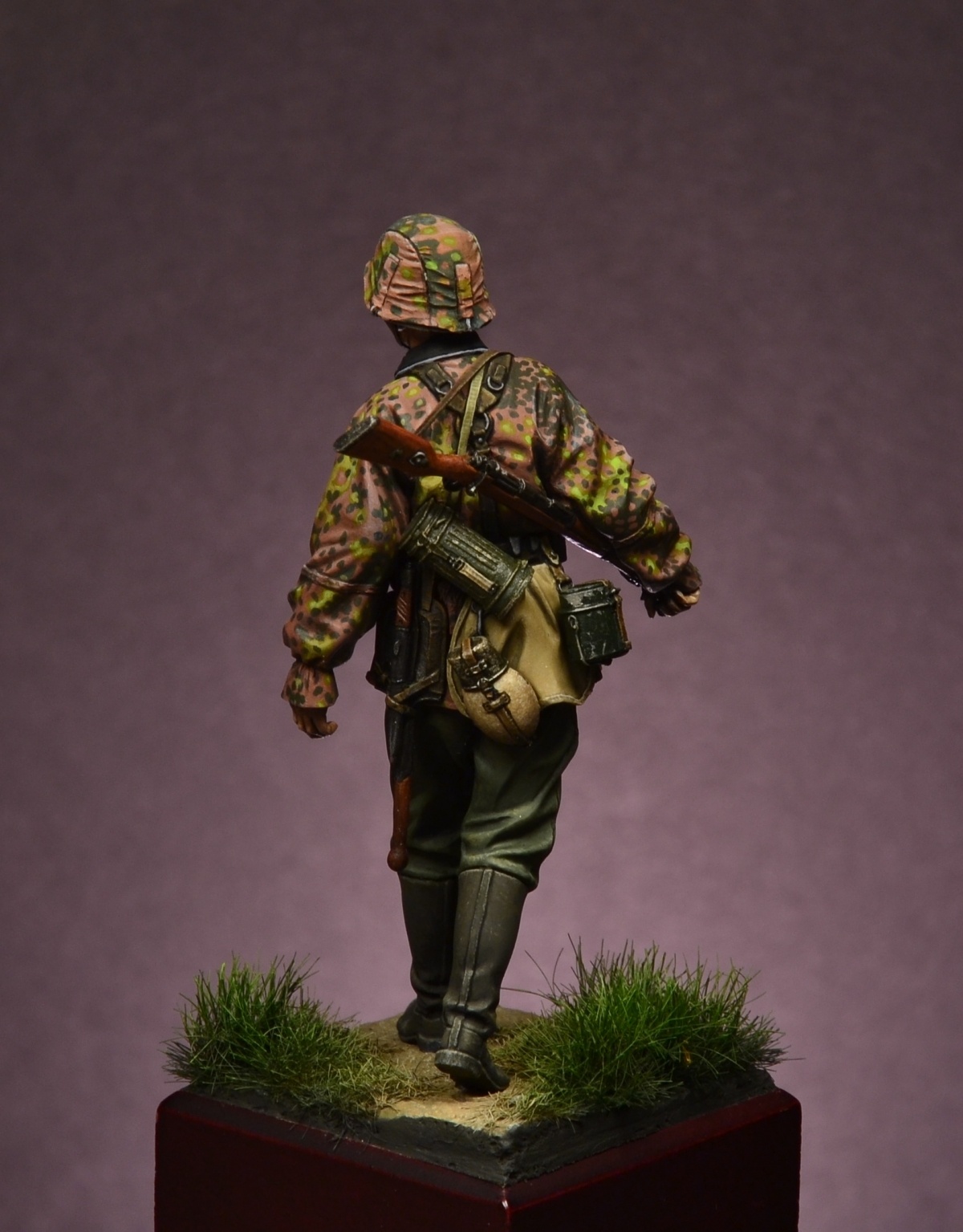 German soldier in camouflage smock by Adrian Smith · Putty&Paint